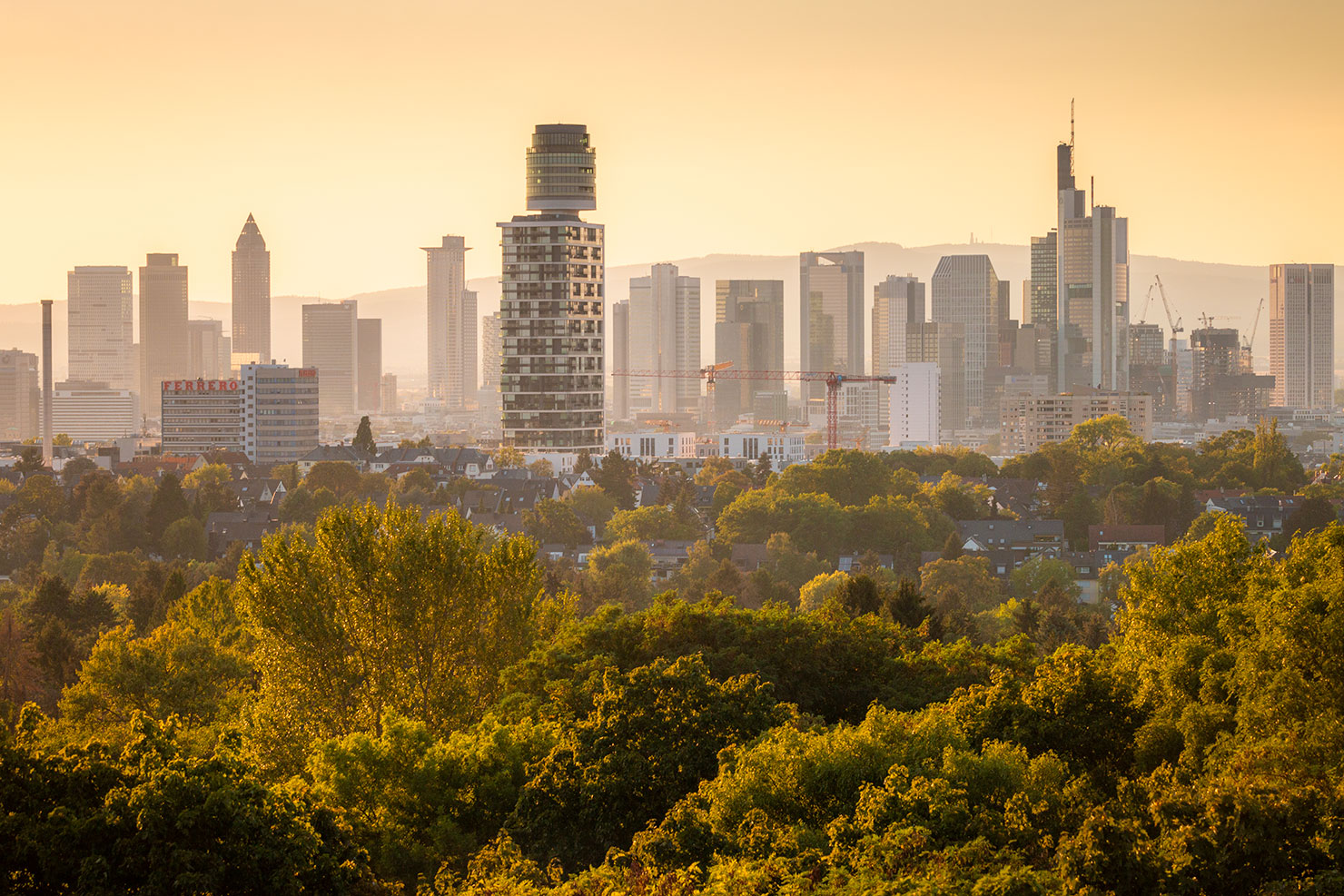 Frankfurt Skyline Goetheturm